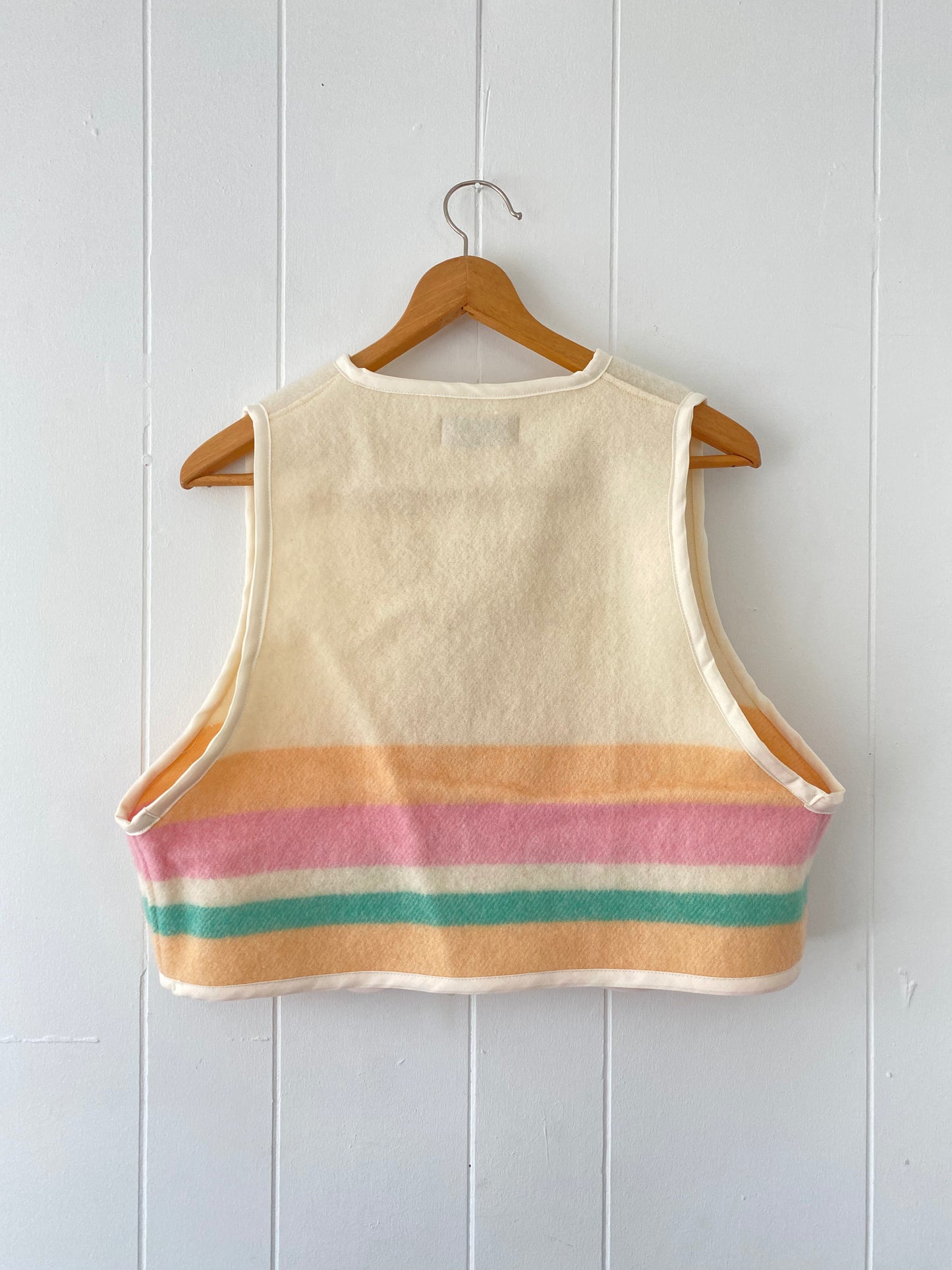 Upcycled Vintage Wool Vest