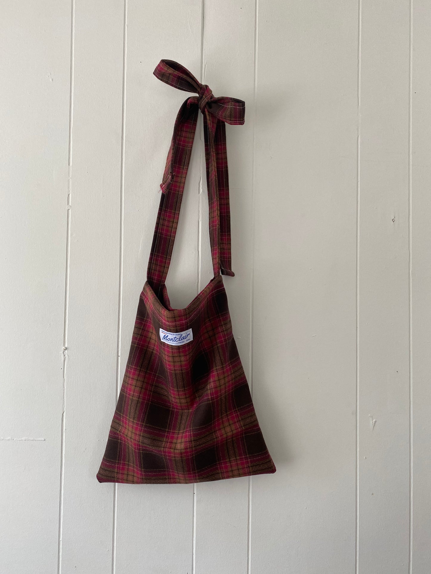 Upcycled Bow-tie Tote Bag