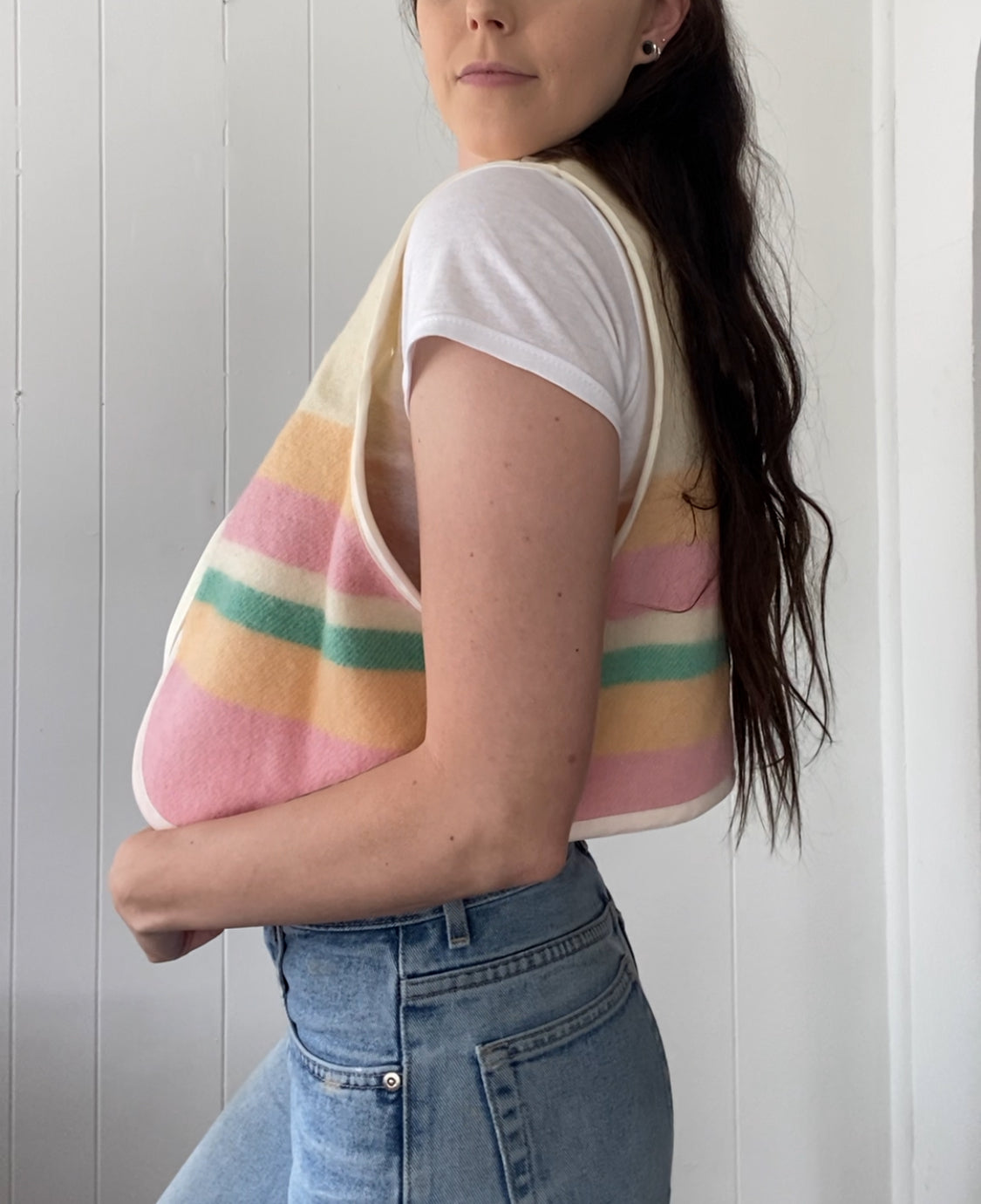 Upcycled Vintage Wool Vest