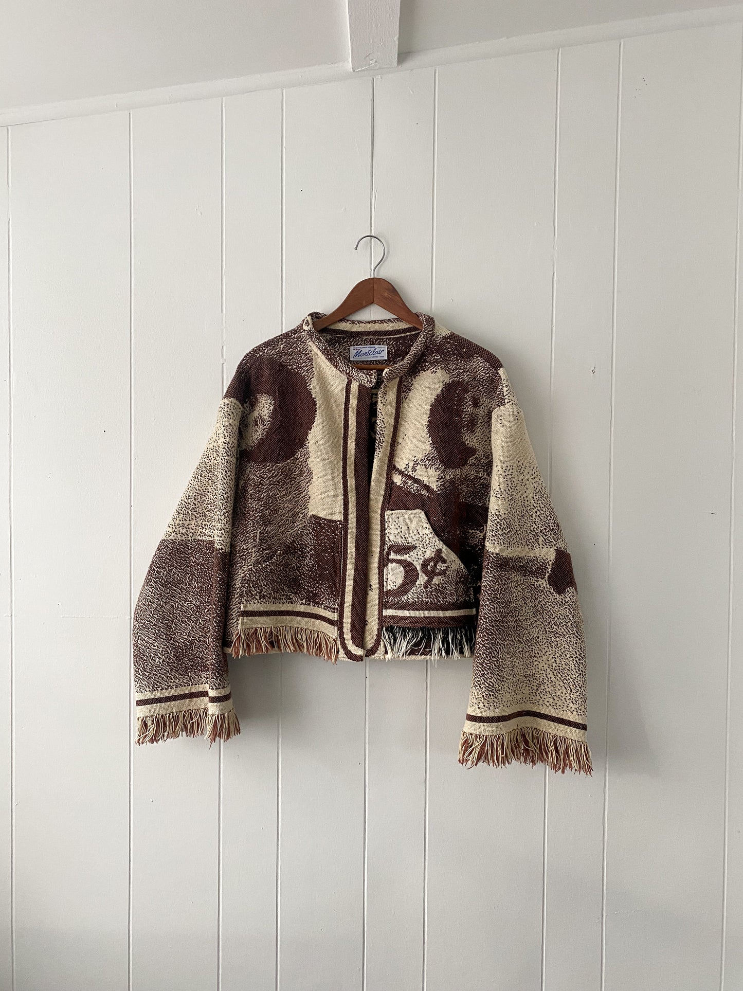 Upcycled Coca-Cola Tapestry Jacket