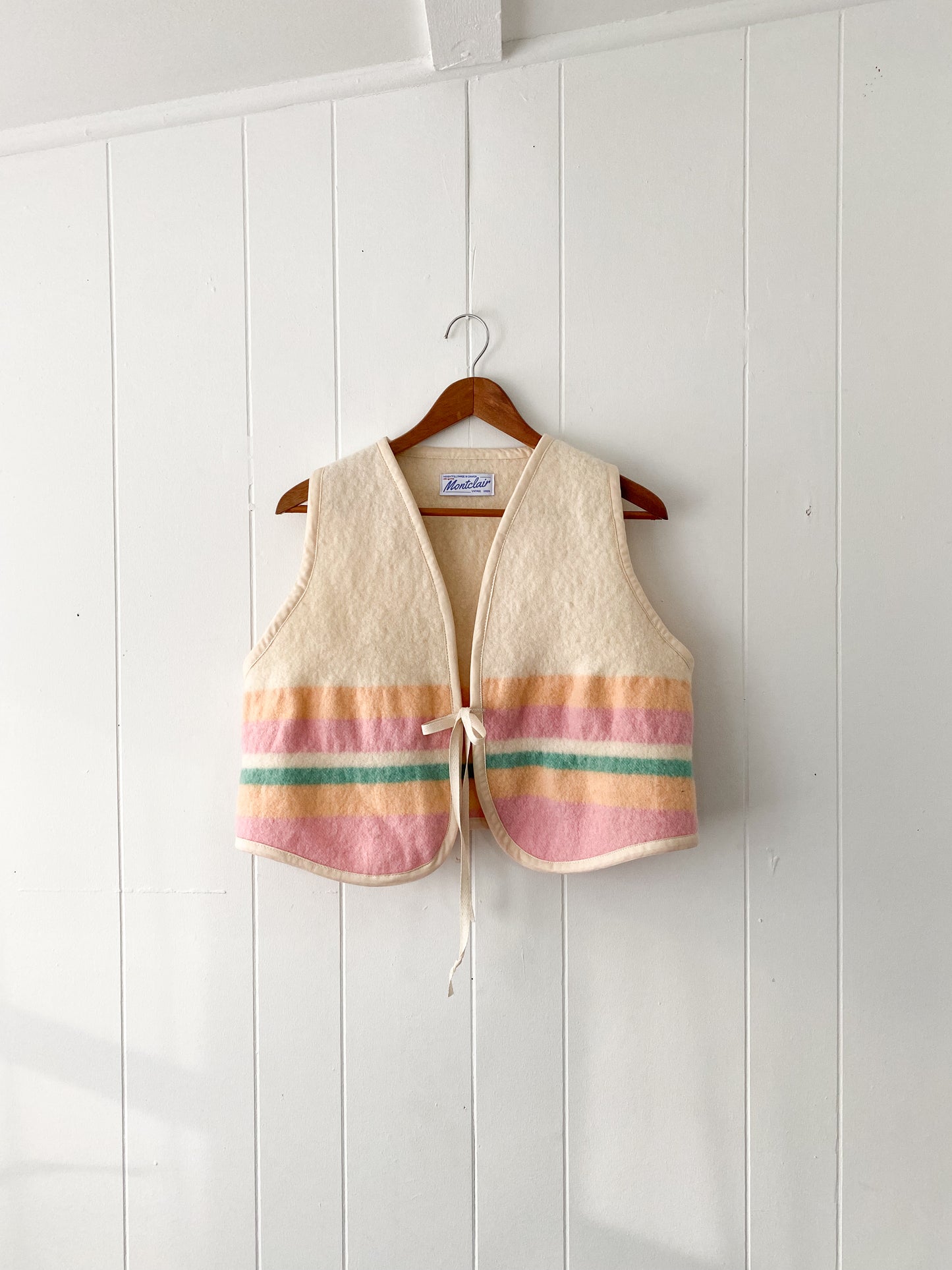 Upcycled Vintage Wool Vest