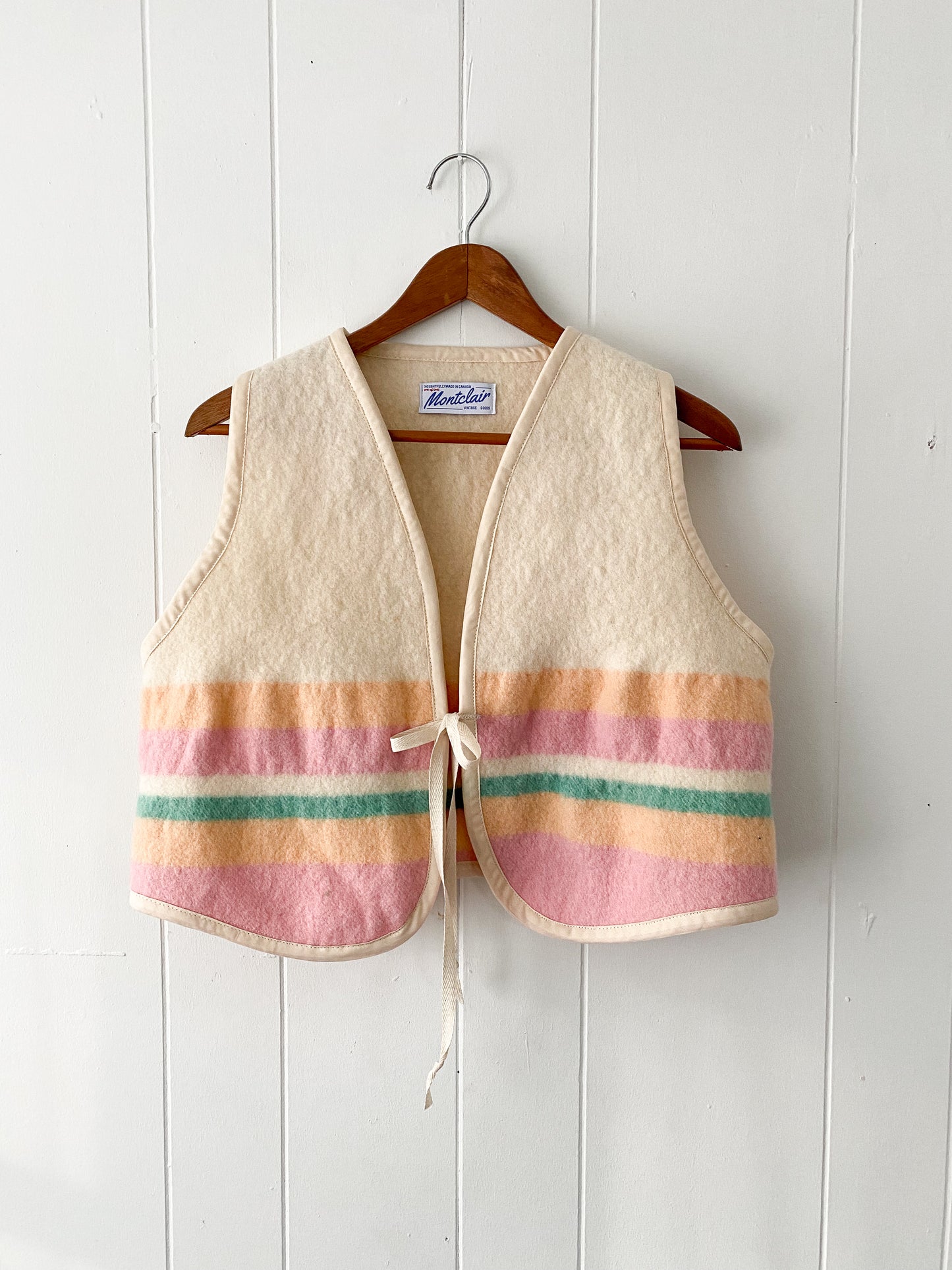 Upcycled Vintage Wool Vest