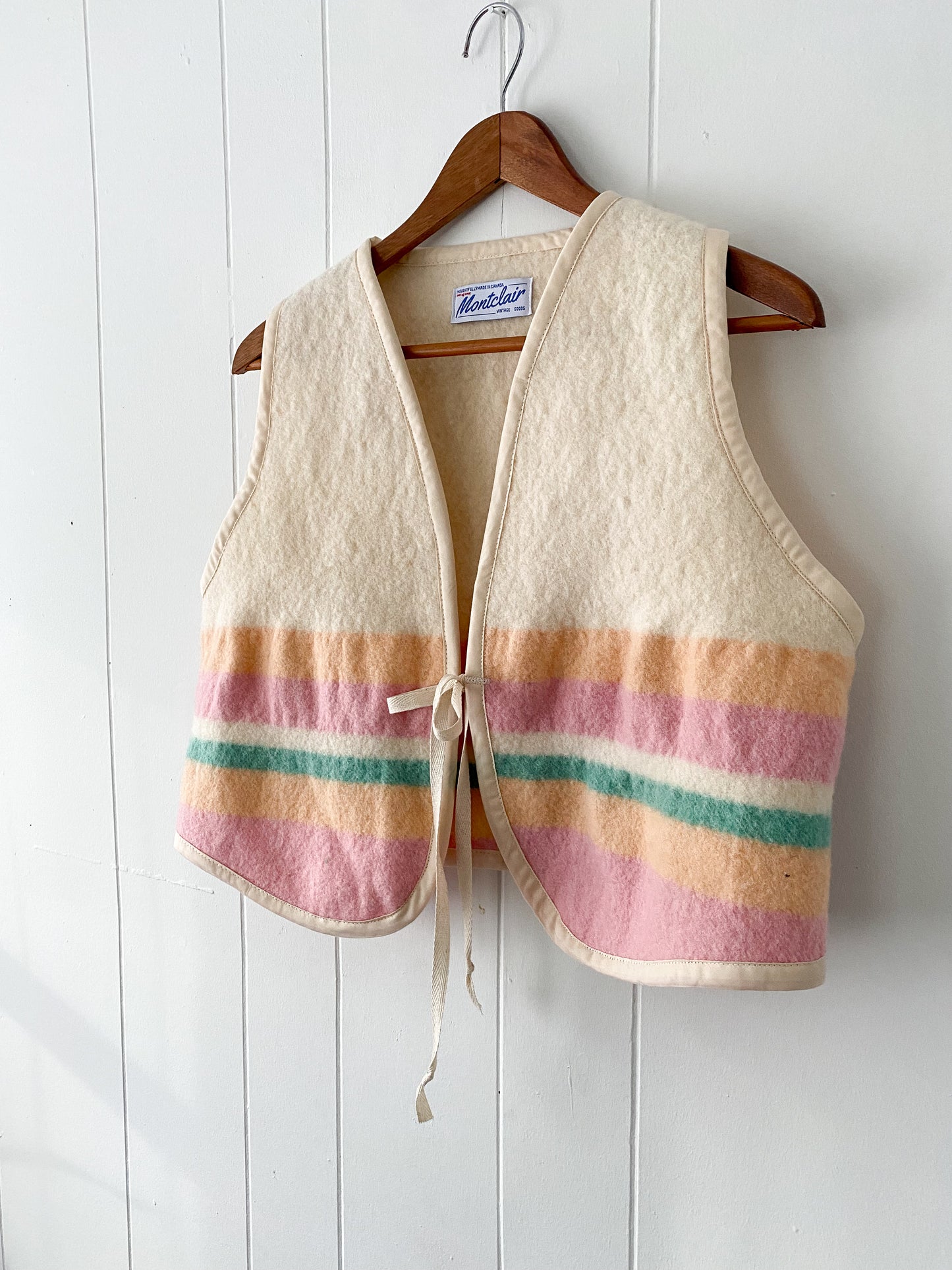 Upcycled Vintage Wool Vest