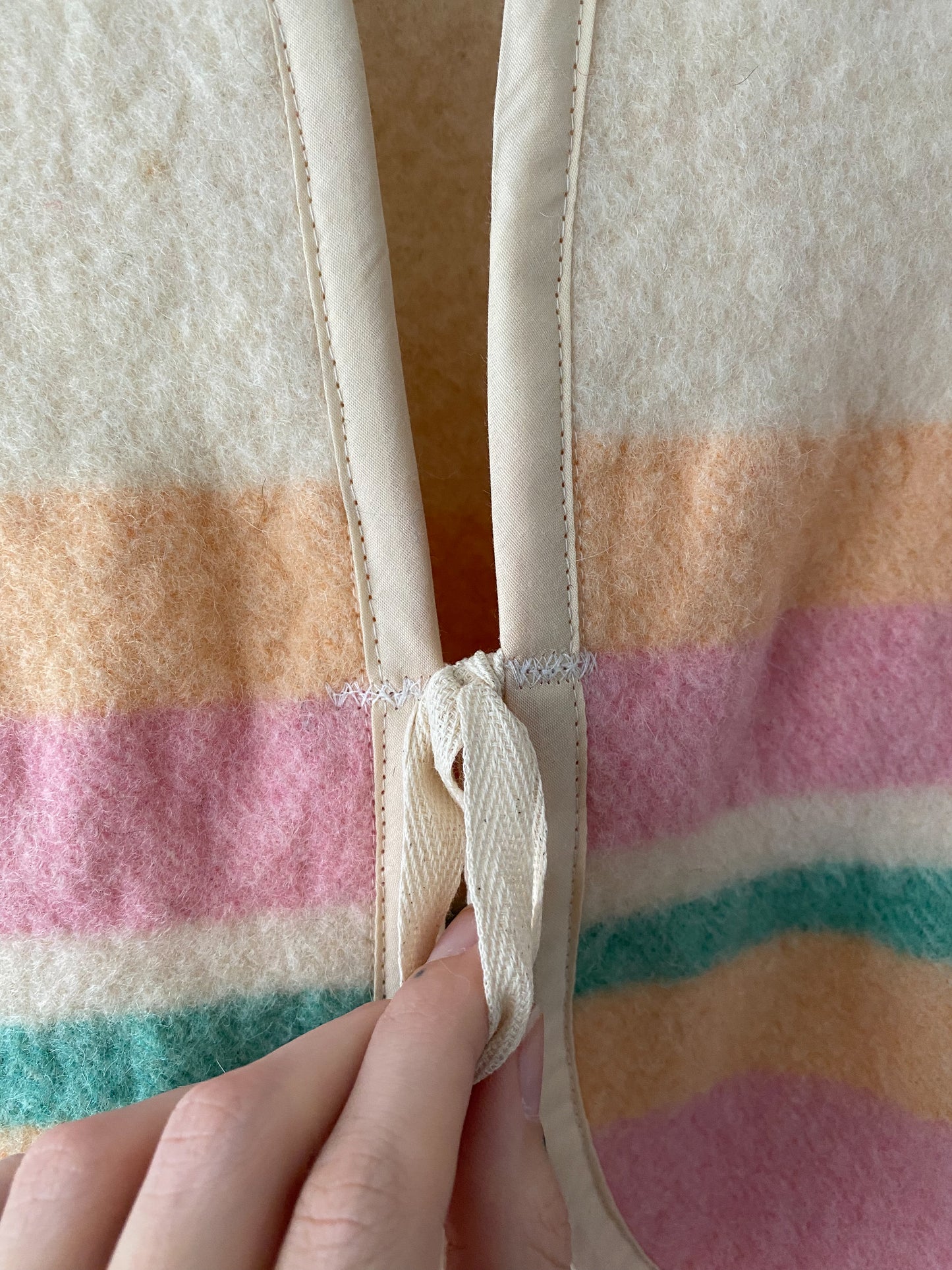 Upcycled Vintage Wool Vest