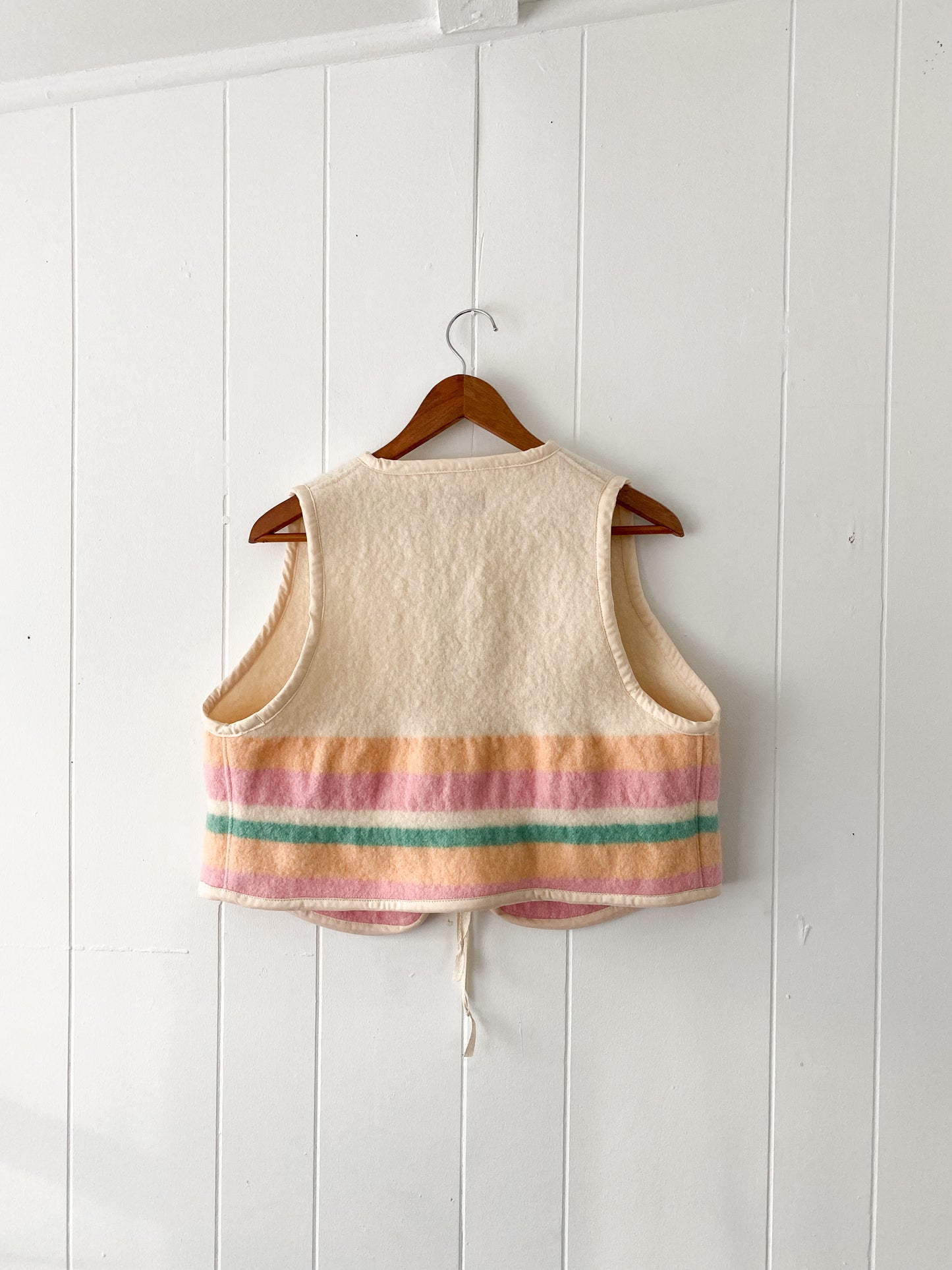 Upcycled Vintage Wool Vest