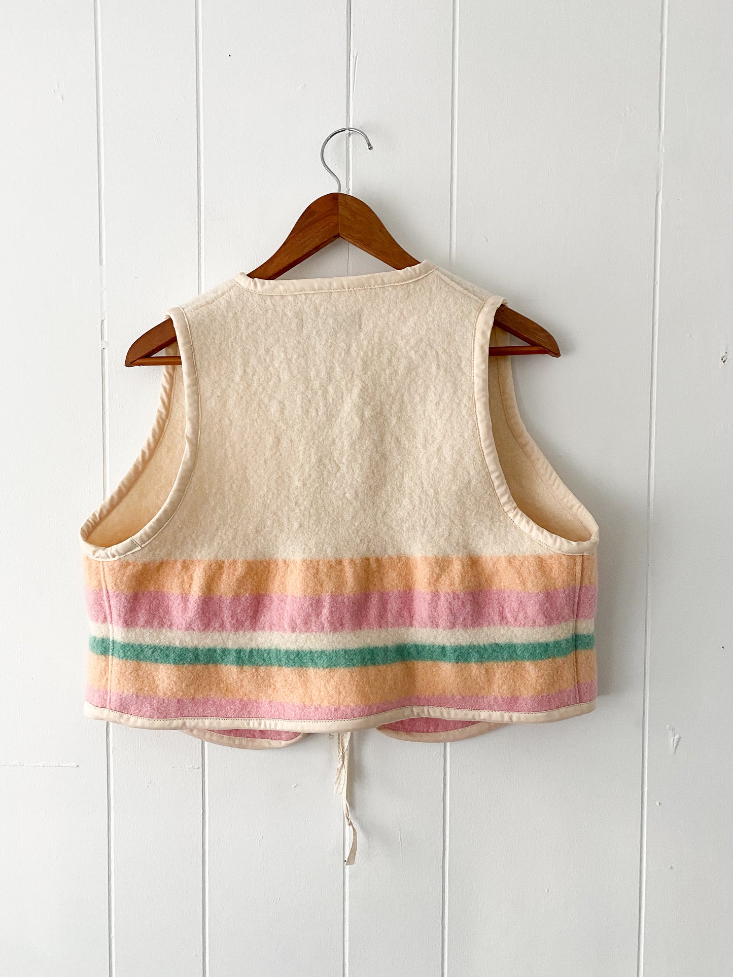 Upcycled Vintage Wool Vest