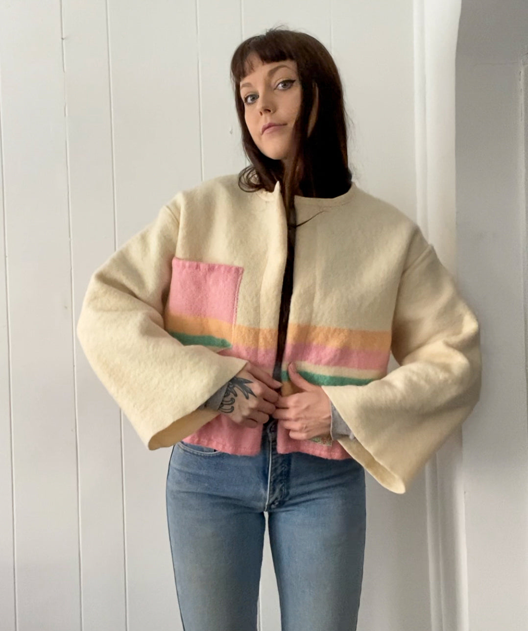 Upcycled Vintage Wool Jacket