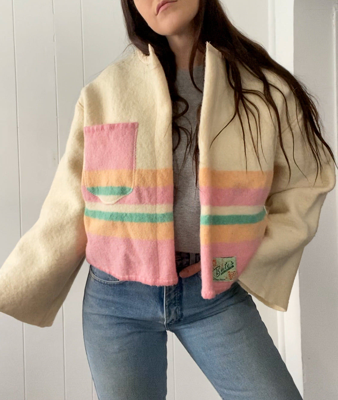 Upcycled Vintage Wool Jacket