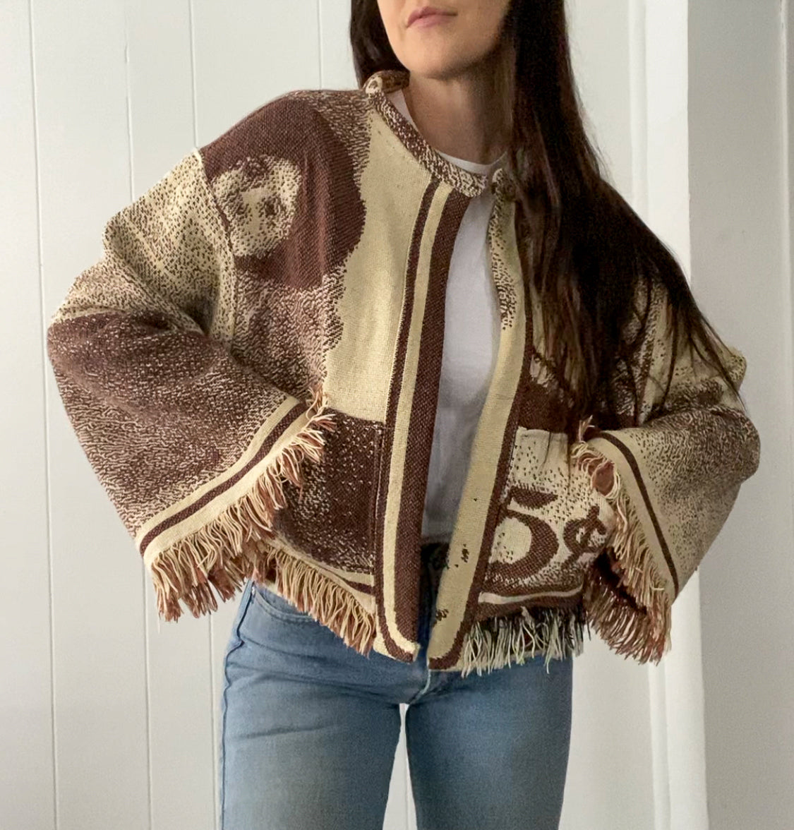 Upcycled Coca-Cola Tapestry Jacket
