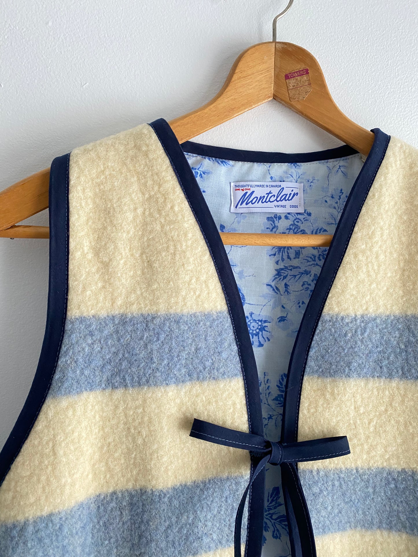 Upcycled Vintage Wool Vest