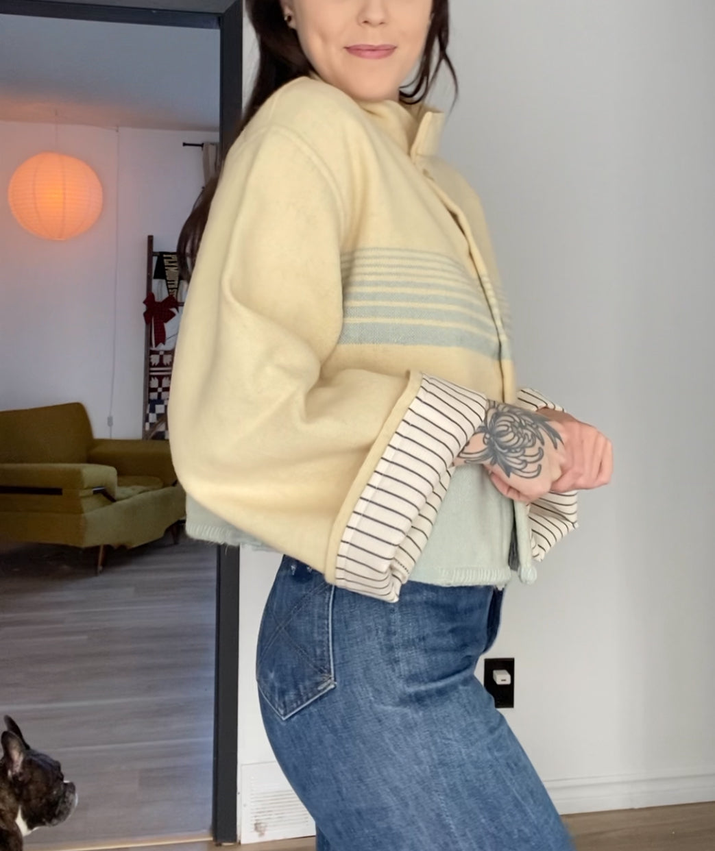 Upcycled Vintage Wool Jacket