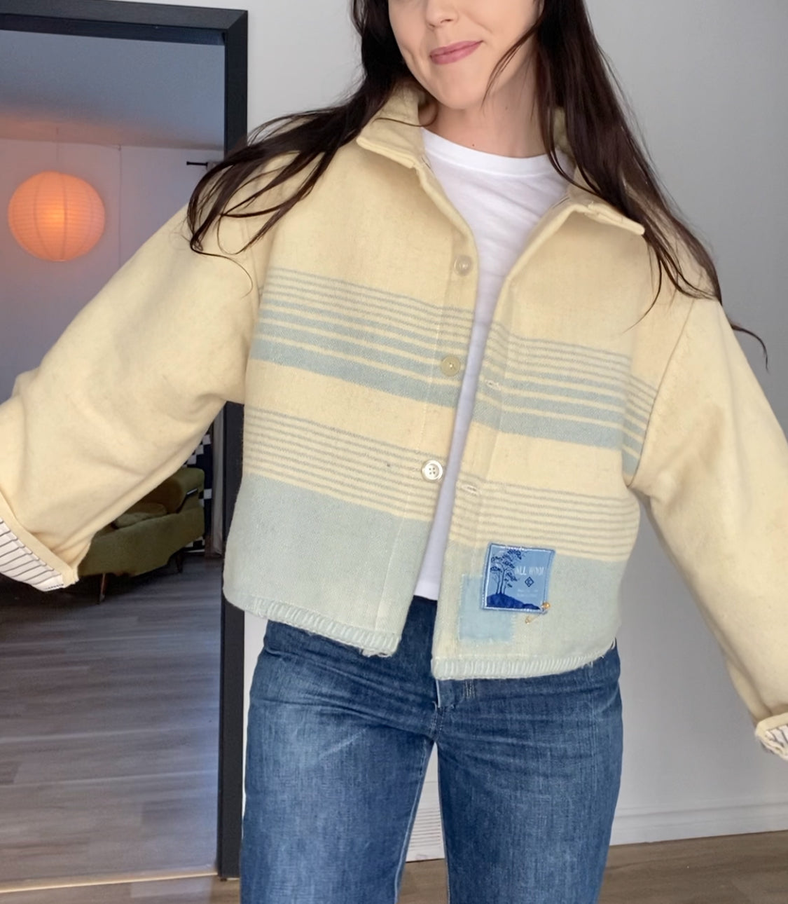 Upcycled Vintage Wool Jacket