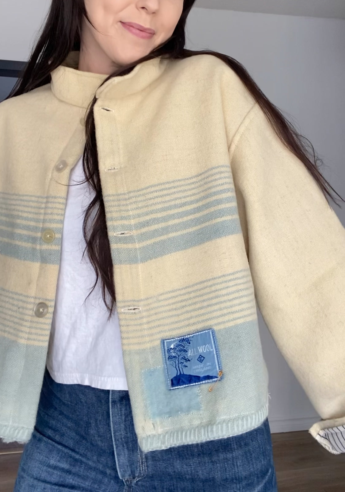 Upcycled Vintage Wool Jacket