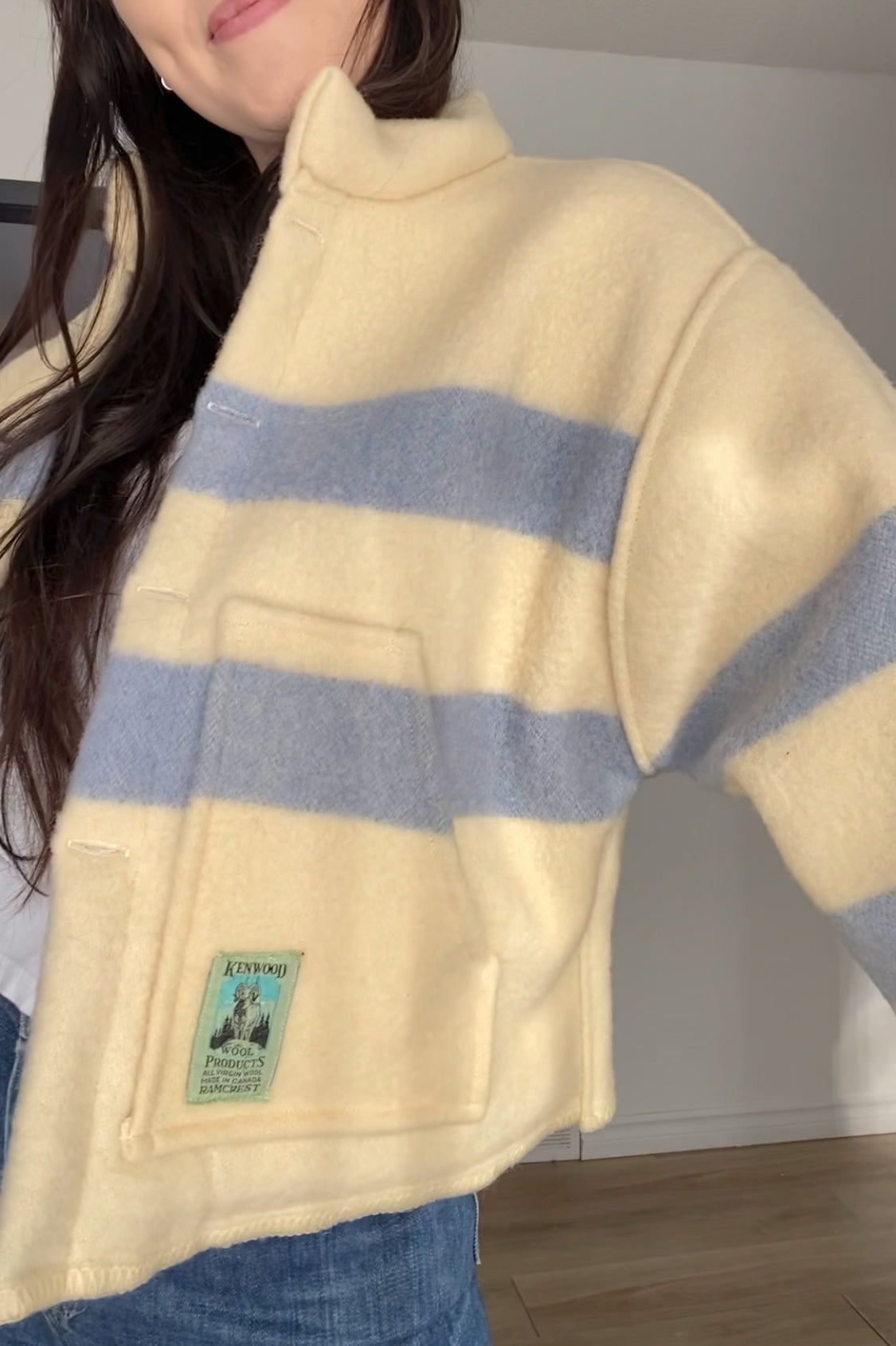 Upcycled Vintage Wool Jacket
