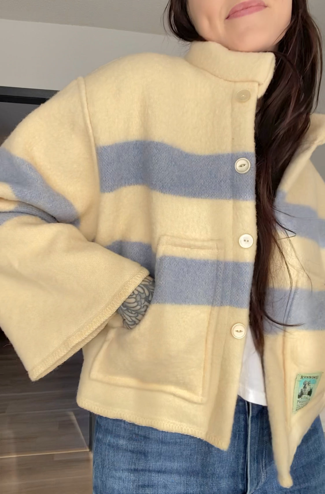 Upcycled Vintage Wool Jacket