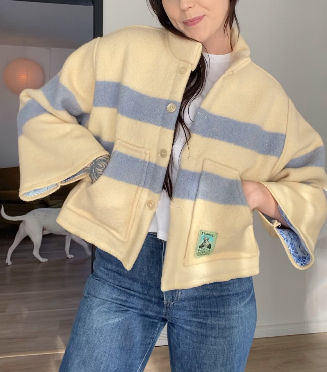 Upcycled Vintage Wool Jacket