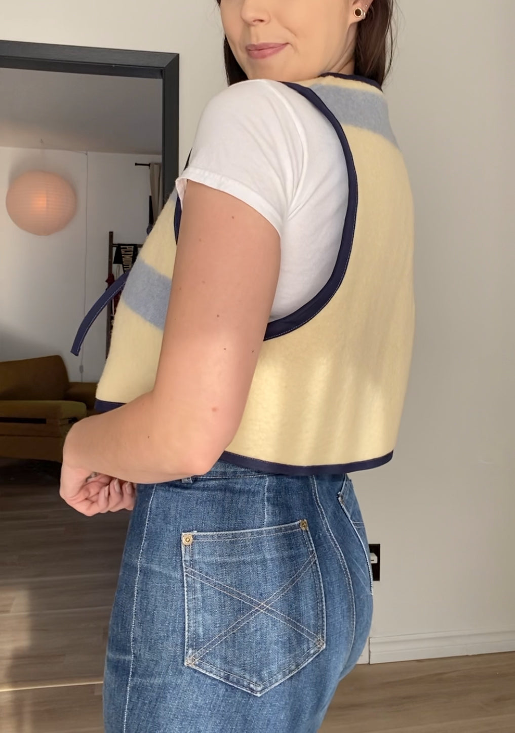 Upcycled Vintage Wool Vest