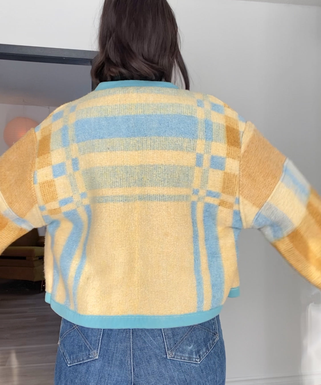 Upcycled Vintage Blanket Coat