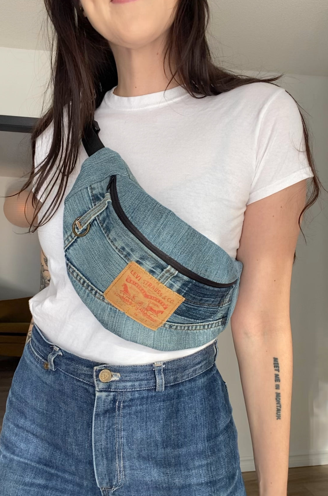 Upcycled Levi's Fanny Pack