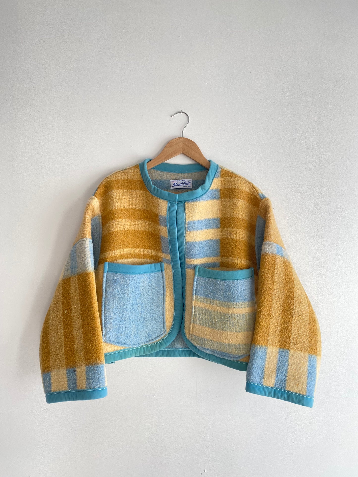 Upcycled Vintage Blanket Coat