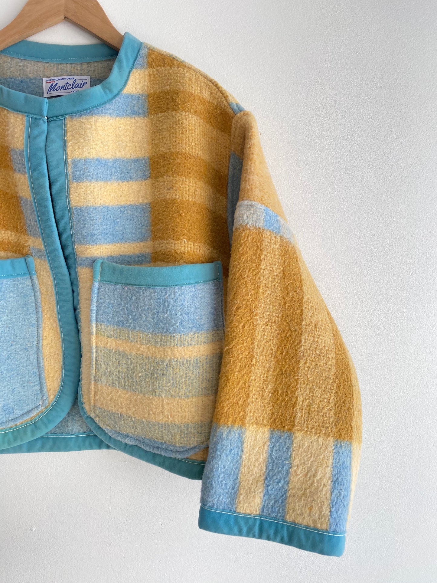 Upcycled Vintage Blanket Coat