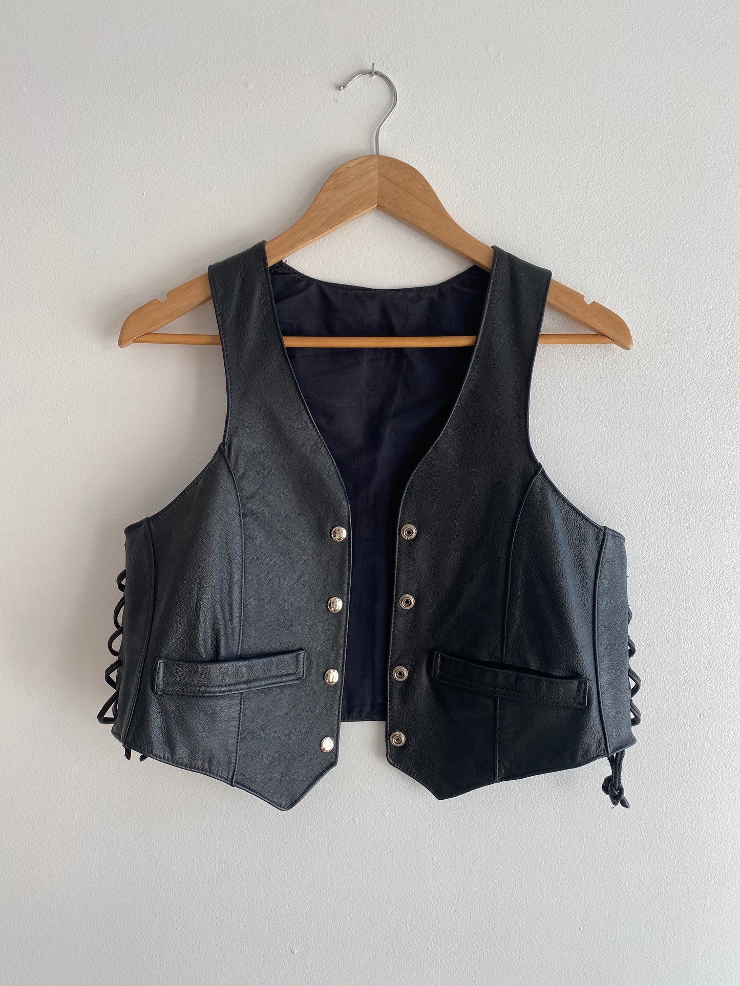 Vintage Leather Vest