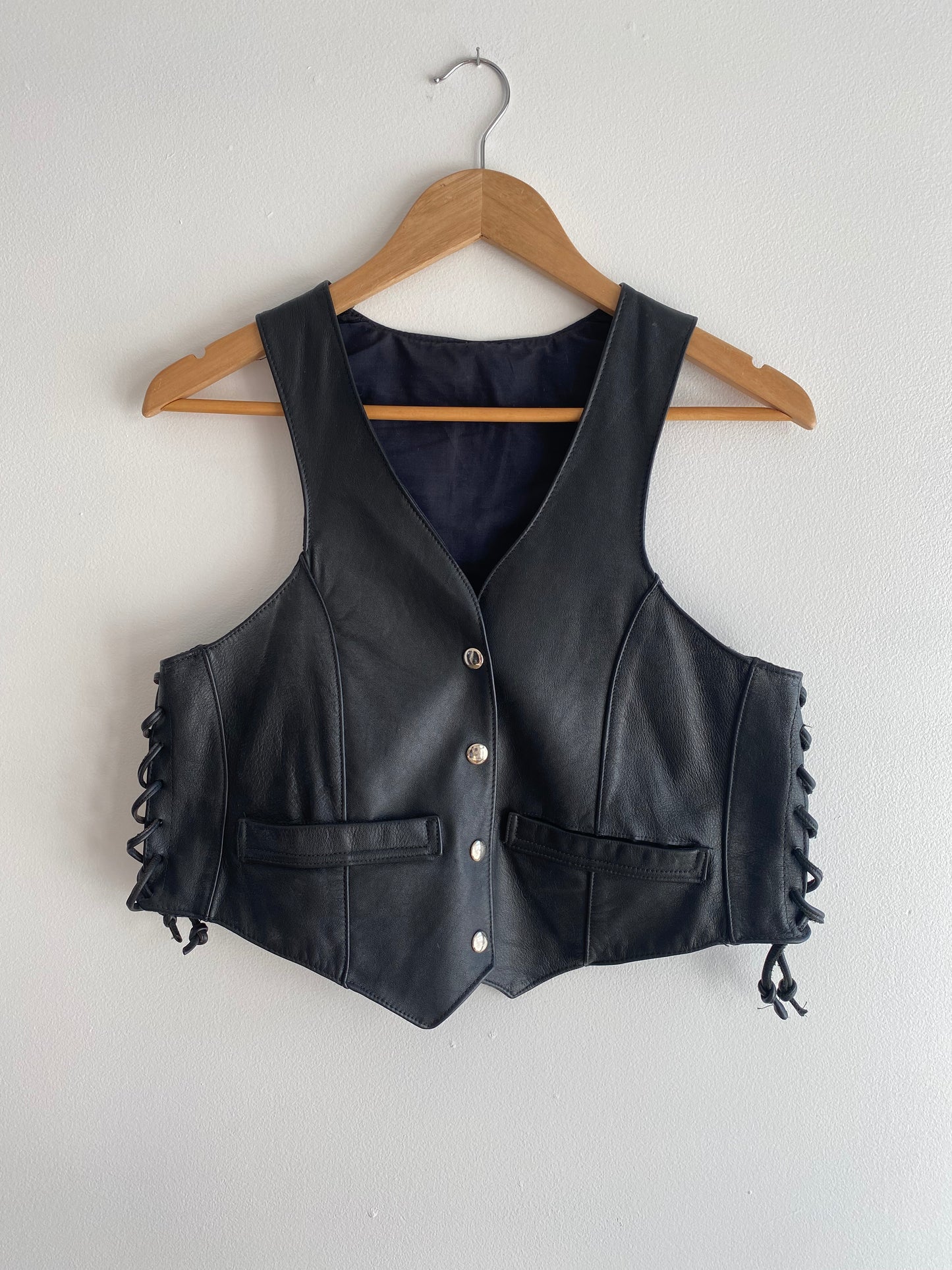 Vintage Leather Vest