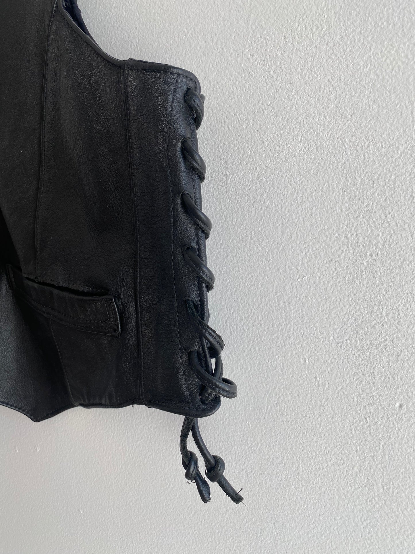 Vintage Leather Vest