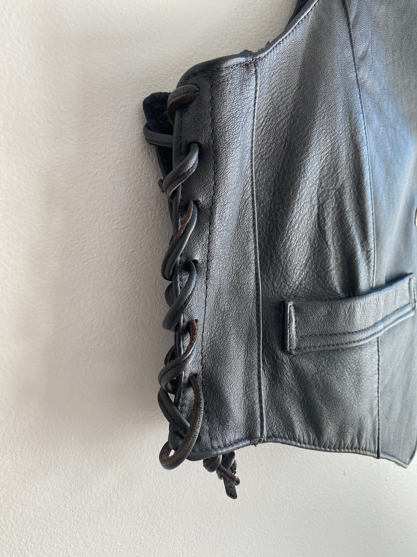 Vintage Leather Vest