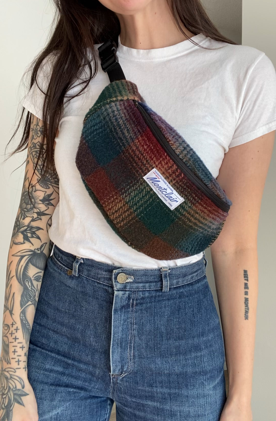 Upcycled Pendleton Wool Fanny Pack
