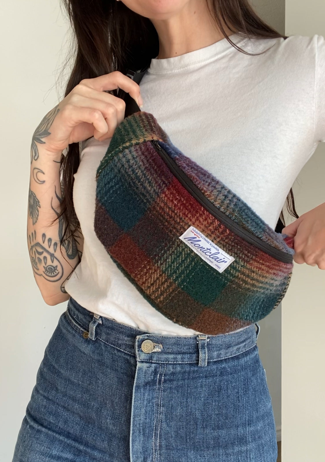 Upcycled Pendleton Wool Fanny Pack