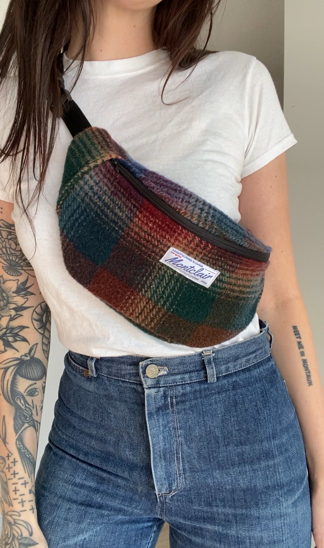 Upcycled Pendleton Wool Fanny Pack