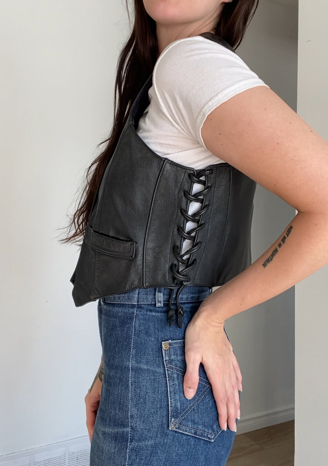 Vintage Leather Vest