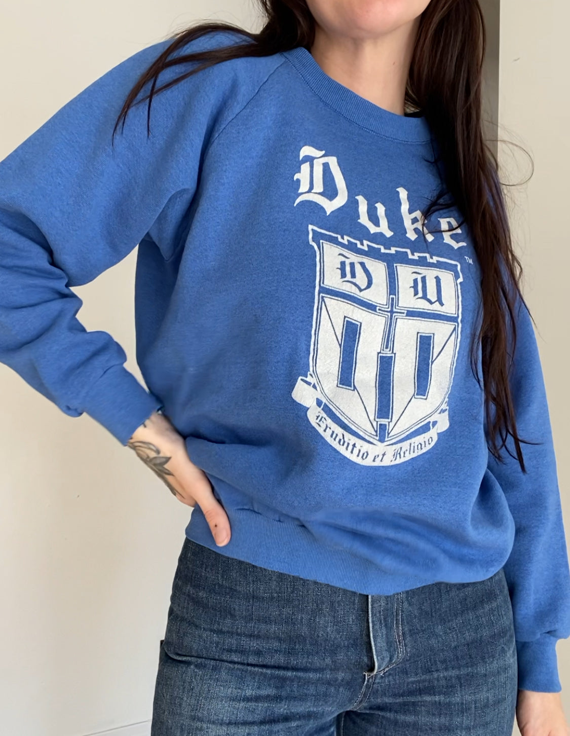 Vintage Duke Crewneck Sweater