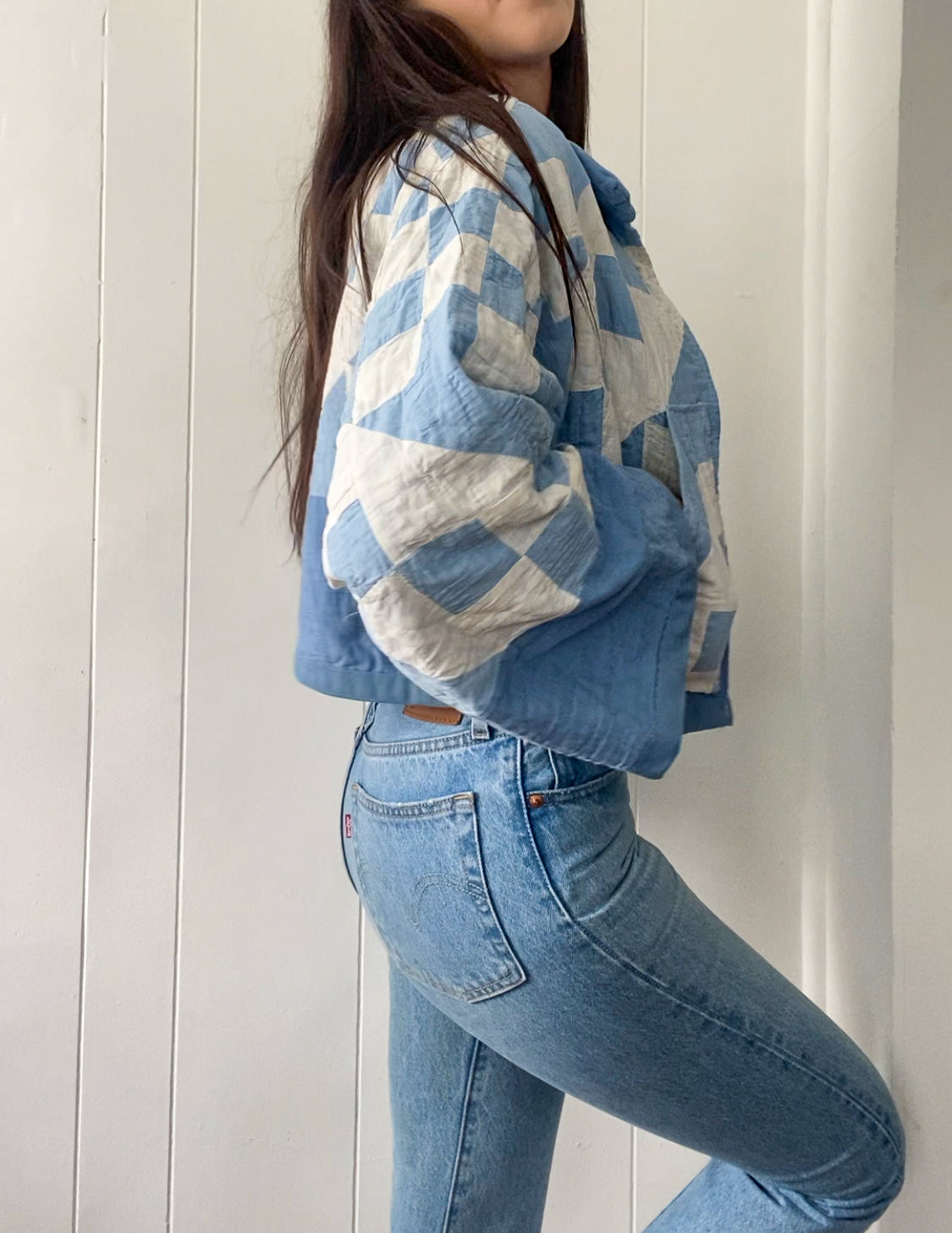 Upcycled Antique Quilt Jacket *IMPERFECT*