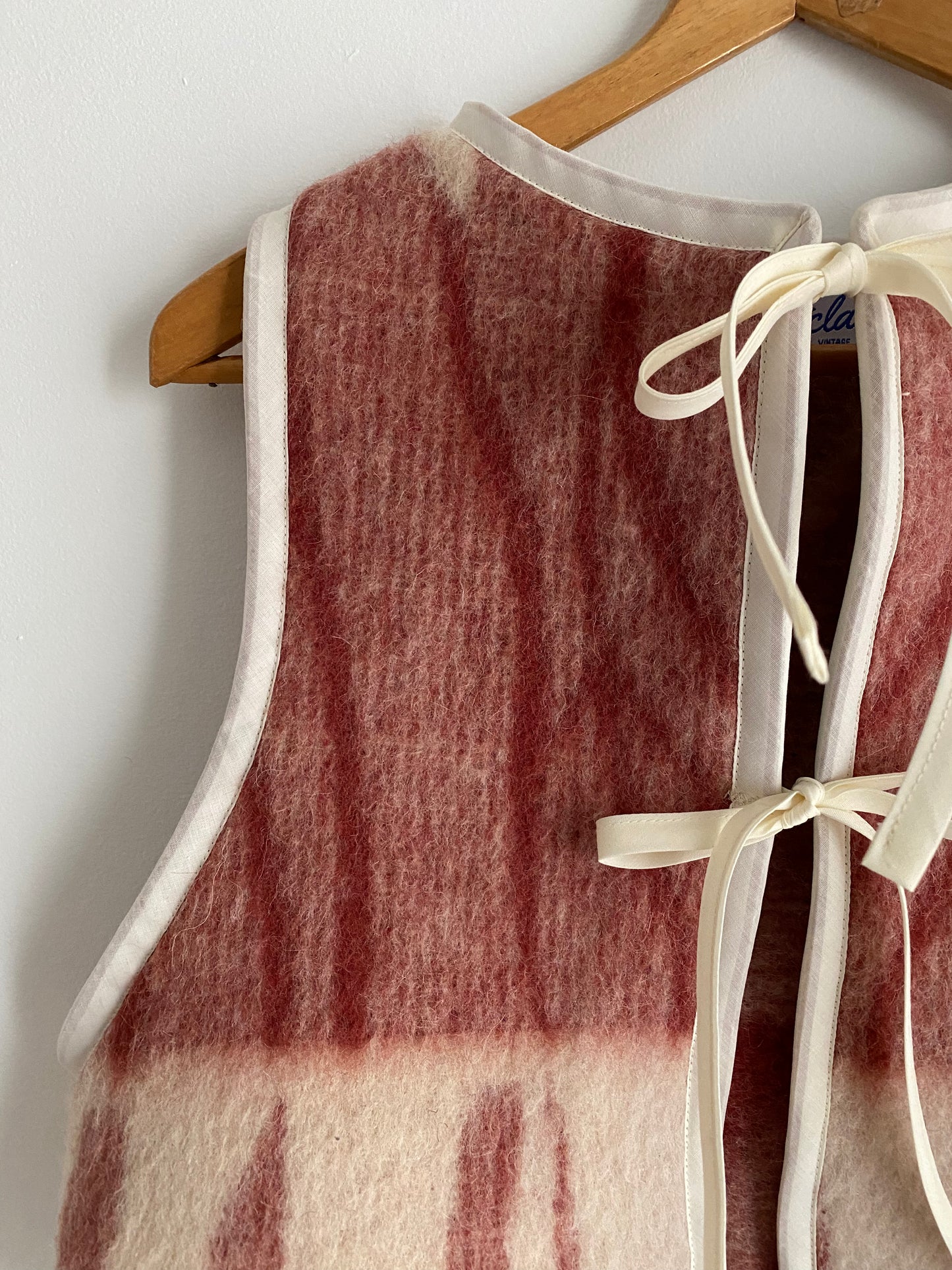 Upcycled Vintage Wool Vest
