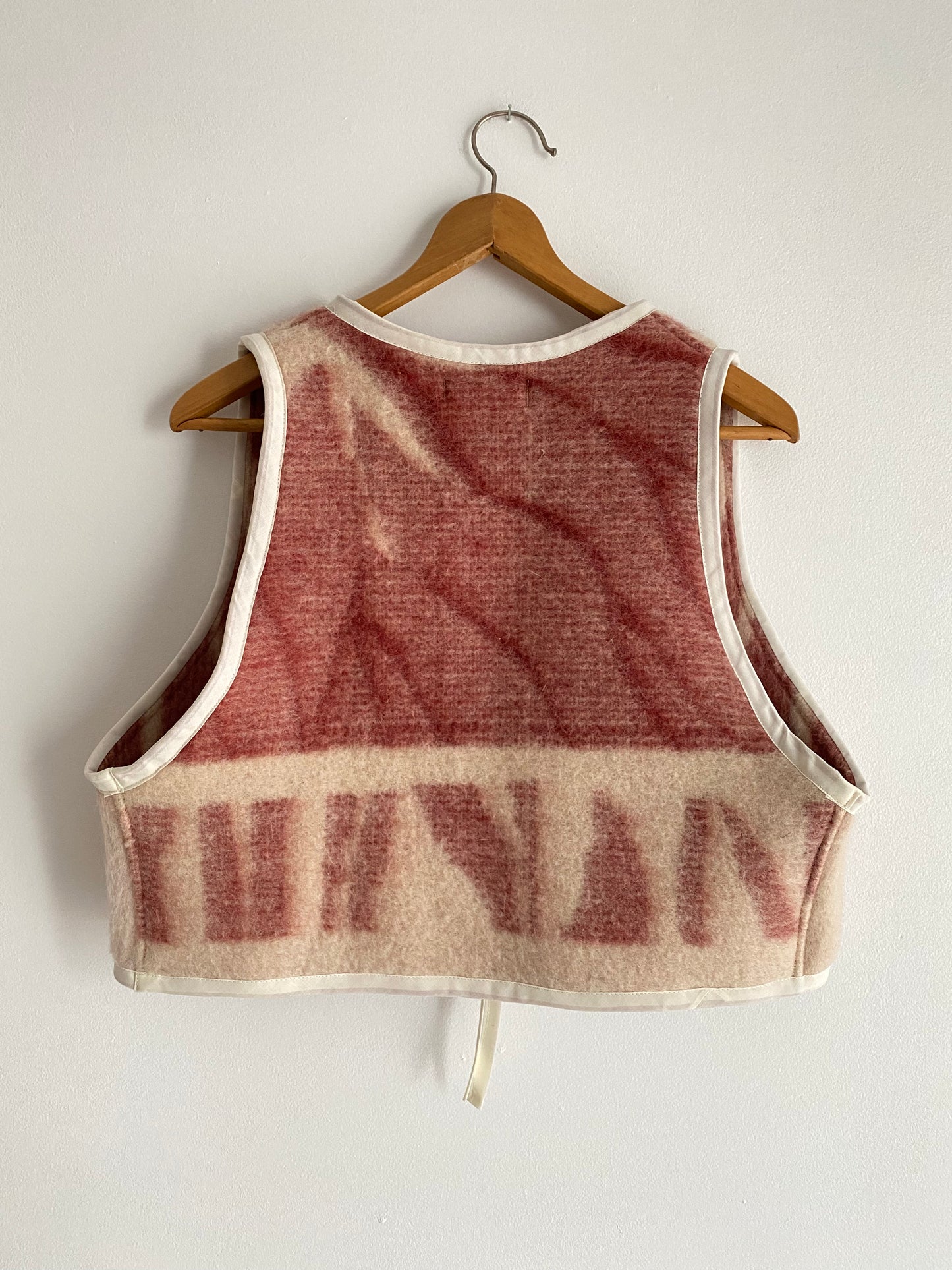 Upcycled Vintage Wool Vest