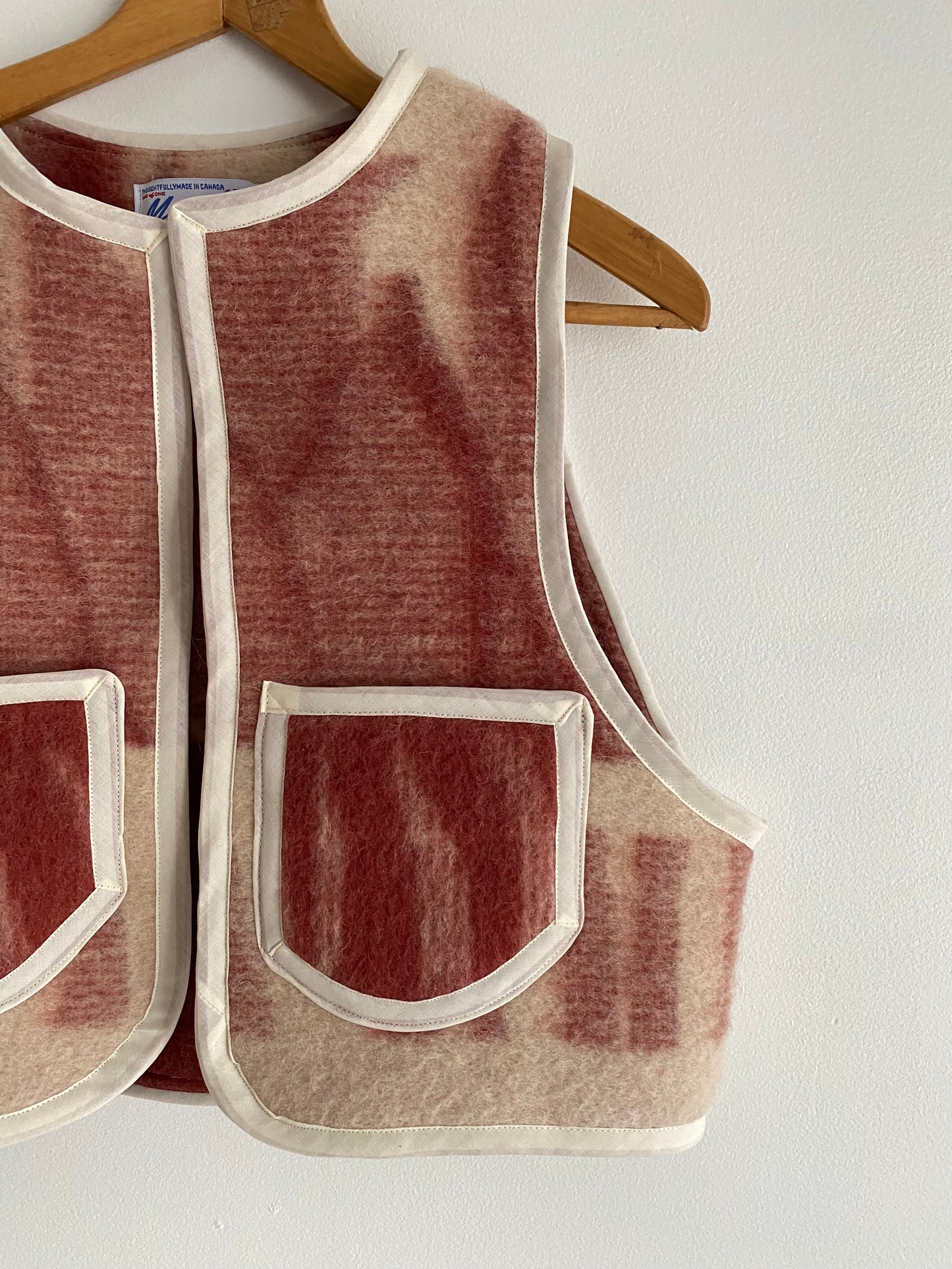 Upcycled Vintage Wool Vest