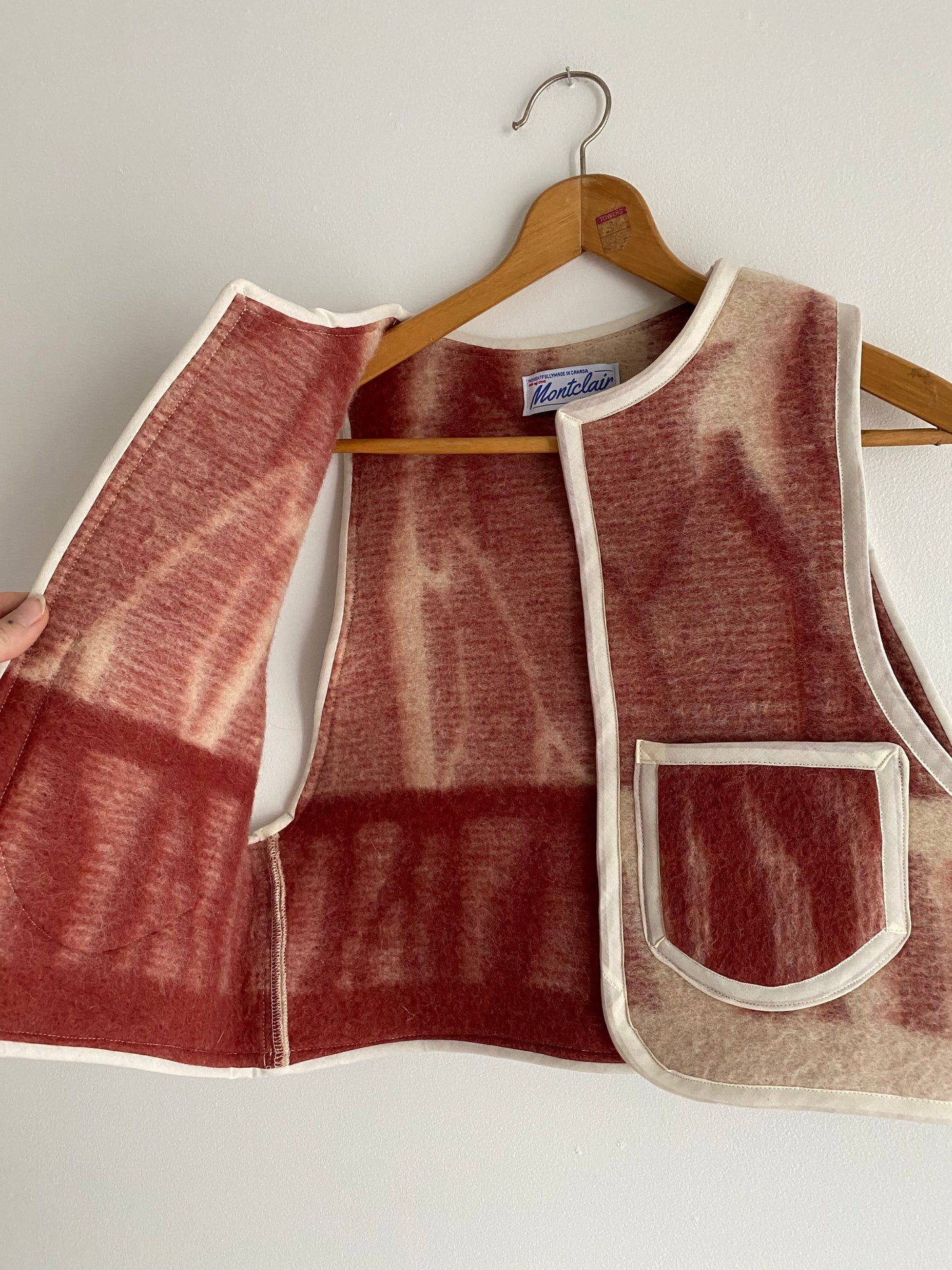 Upcycled Vintage Wool Vest