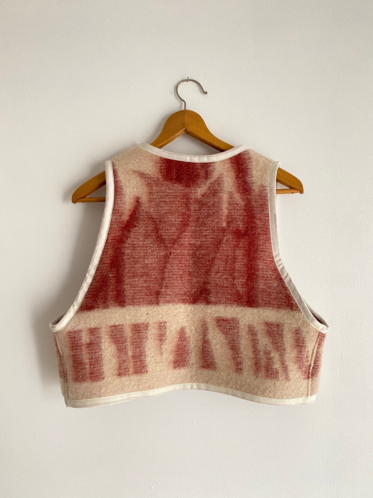 Upcycled Vintage Wool Vest
