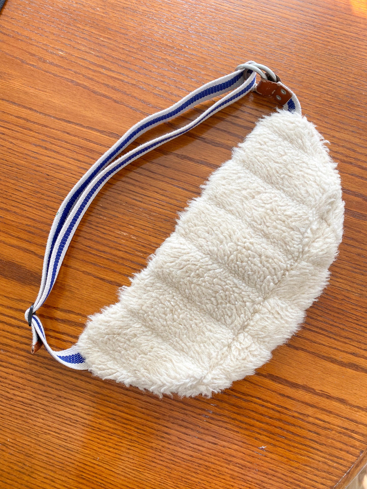 Upcycled Fuzzy Fanny Pack