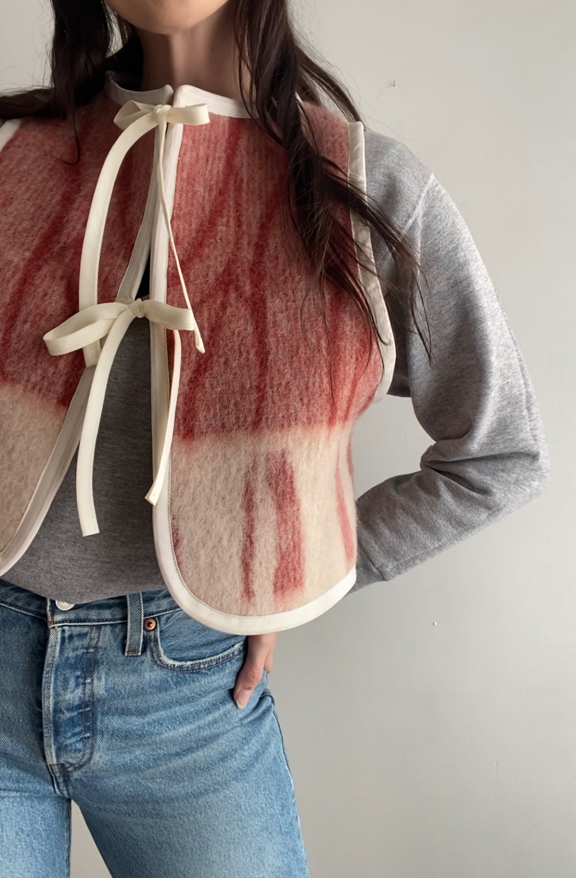 Upcycled Vintage Wool Vest