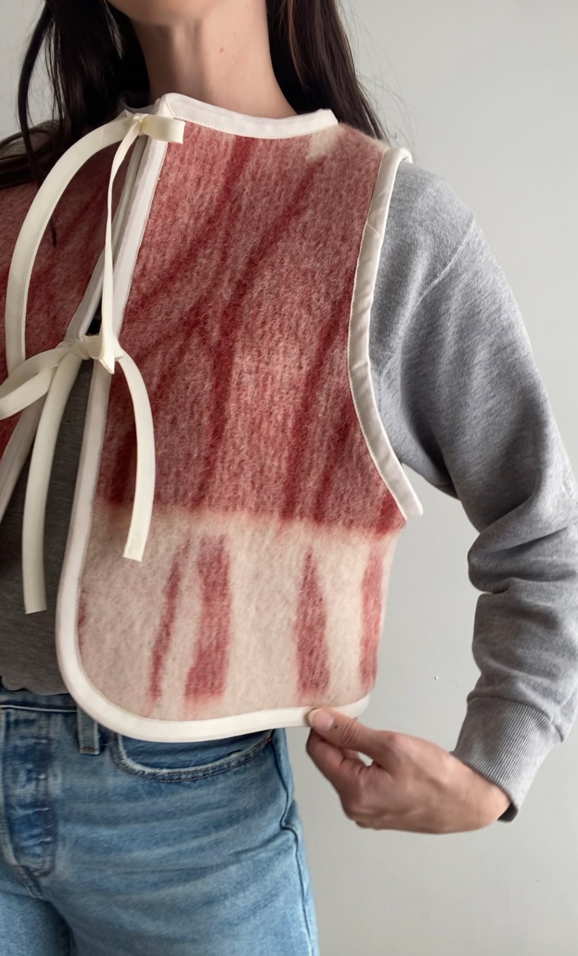 Upcycled Vintage Wool Vest