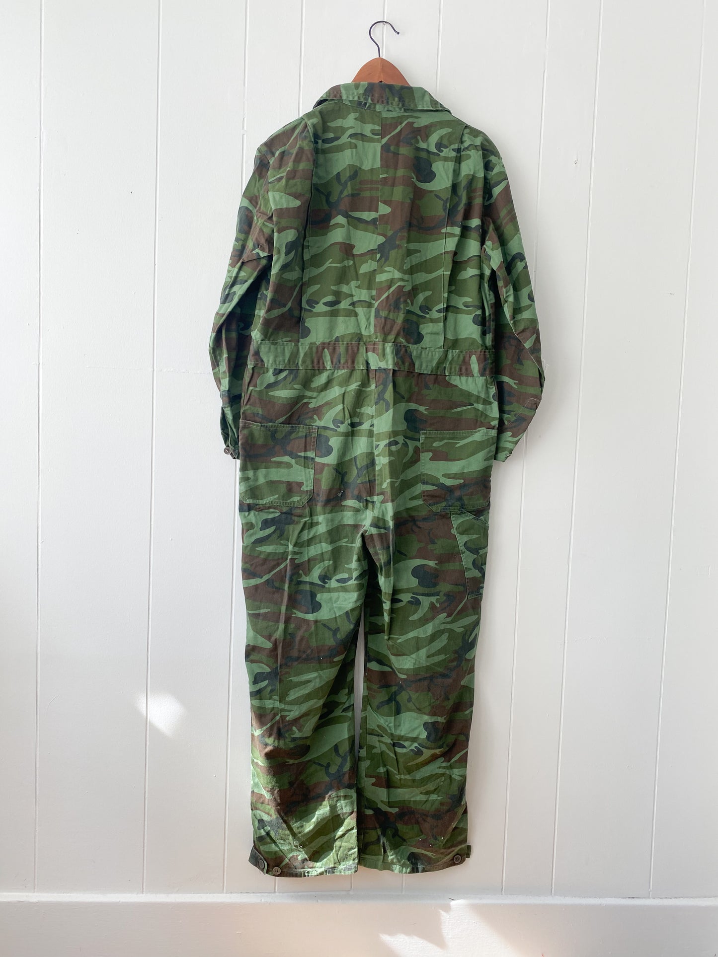 M/L 1970s World Famous Camouflage Coveralls