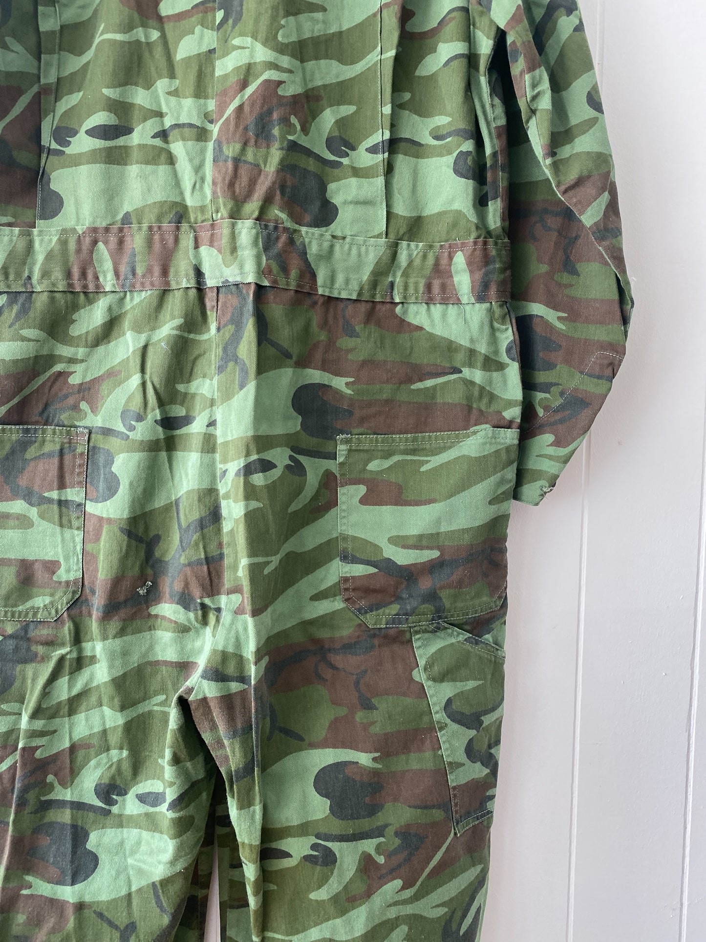 M/L 1970s World Famous Camouflage Coveralls