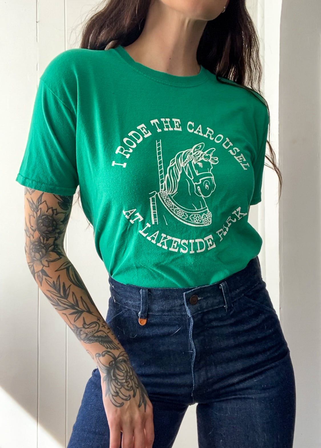 S Lakeside Park Carousel Tee