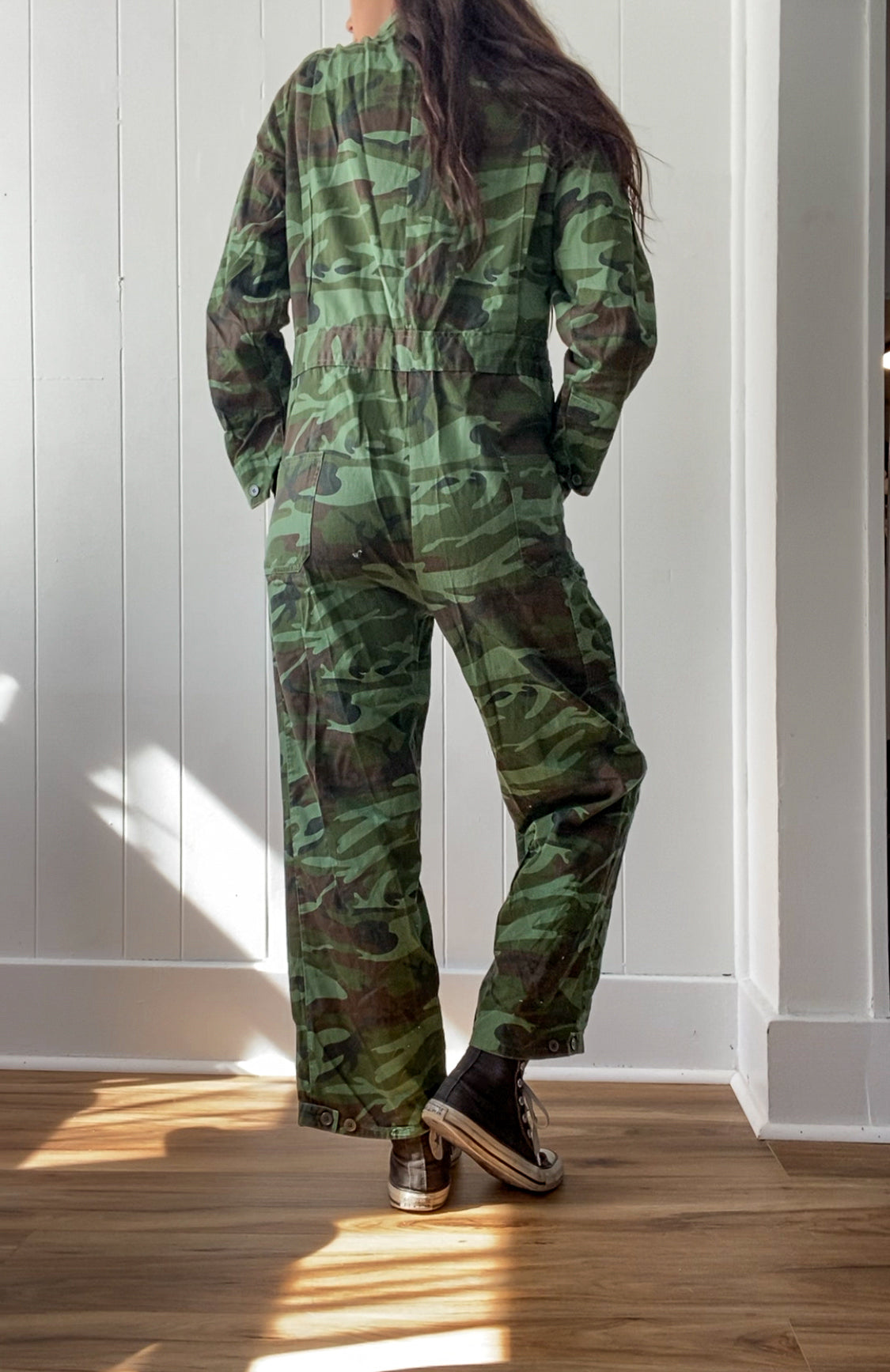 M/L 1970s World Famous Camouflage Coveralls