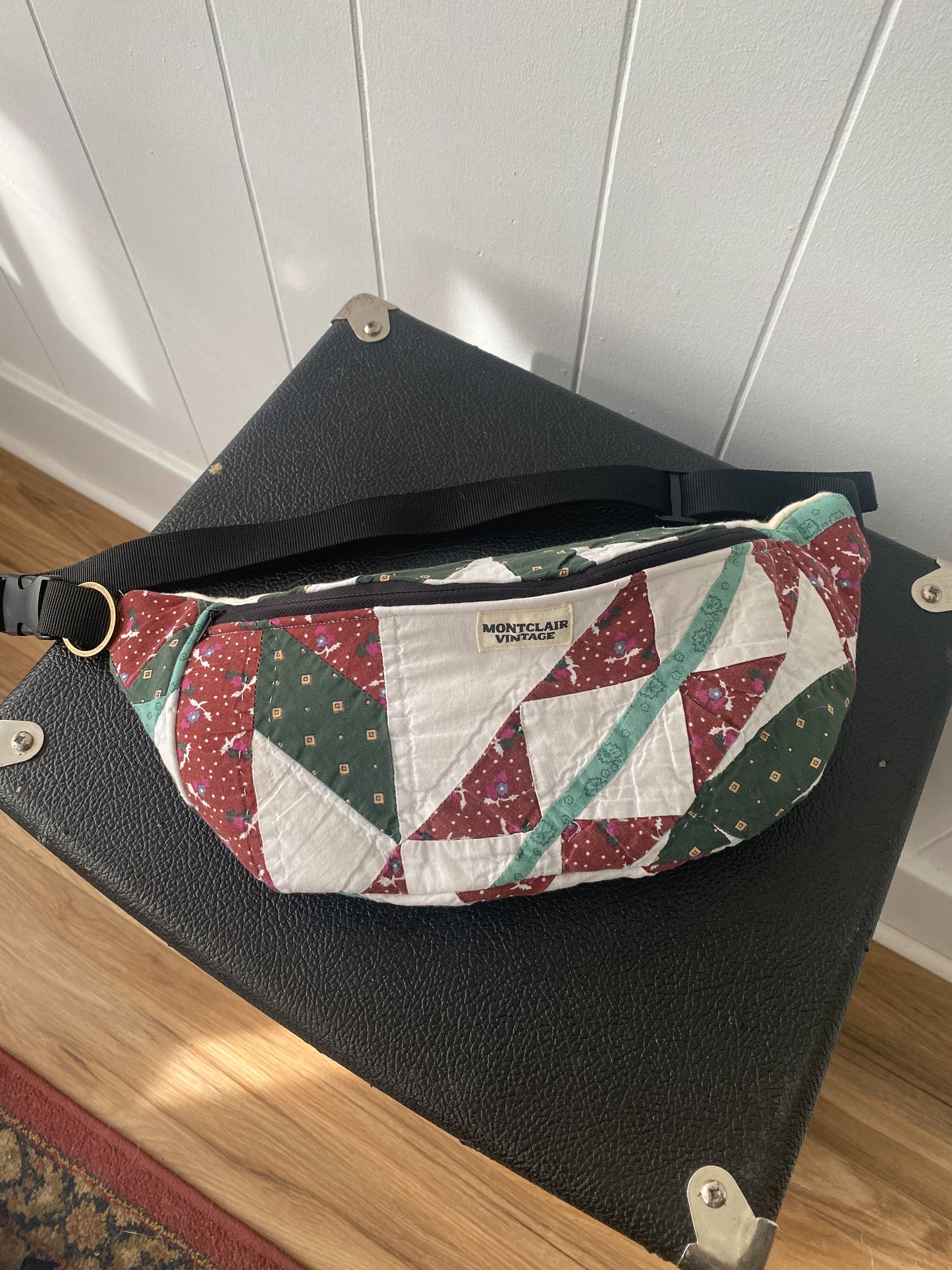 Upcycled Vintage Quilt Fanny Pack