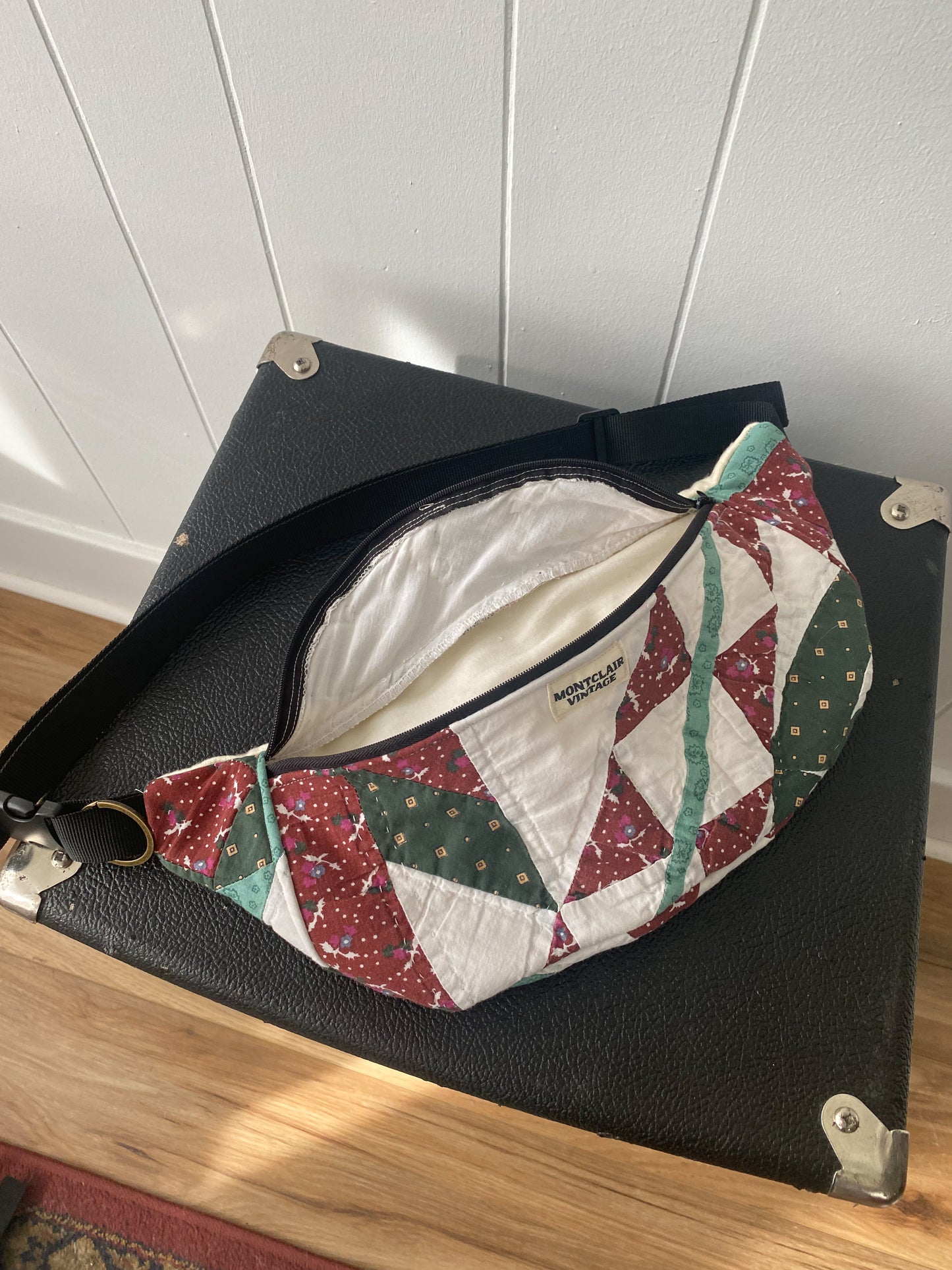Upcycled Vintage Quilt Fanny Pack
