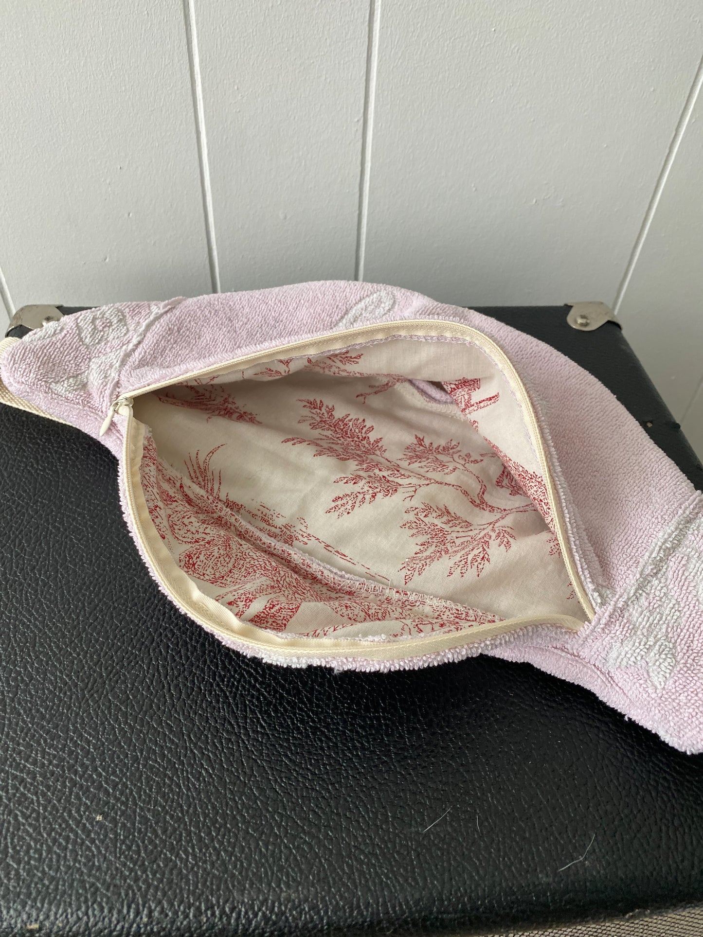 Upcycled Vintage 'Baby' Towel Fanny Pack